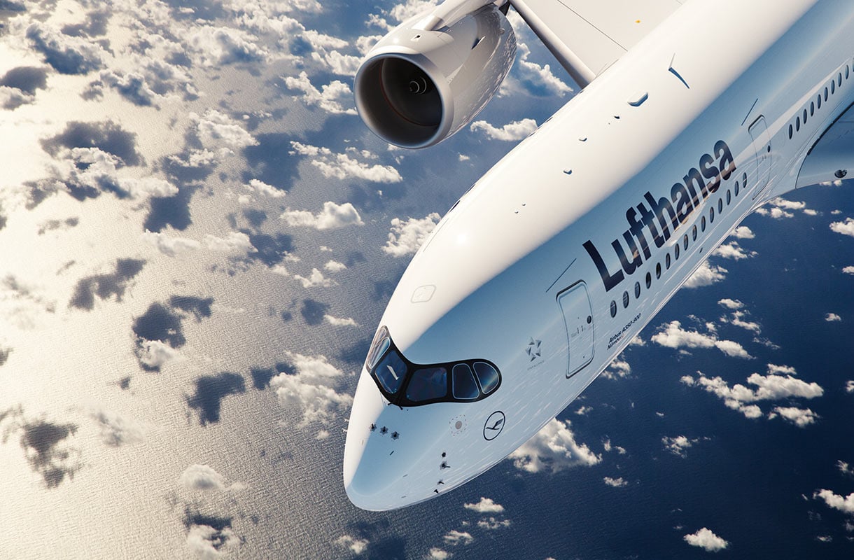 Matkusta mukavasti pitkällä lennolla - tällainen on Lufthansan Airbus A350-koneiden bisnesluokka