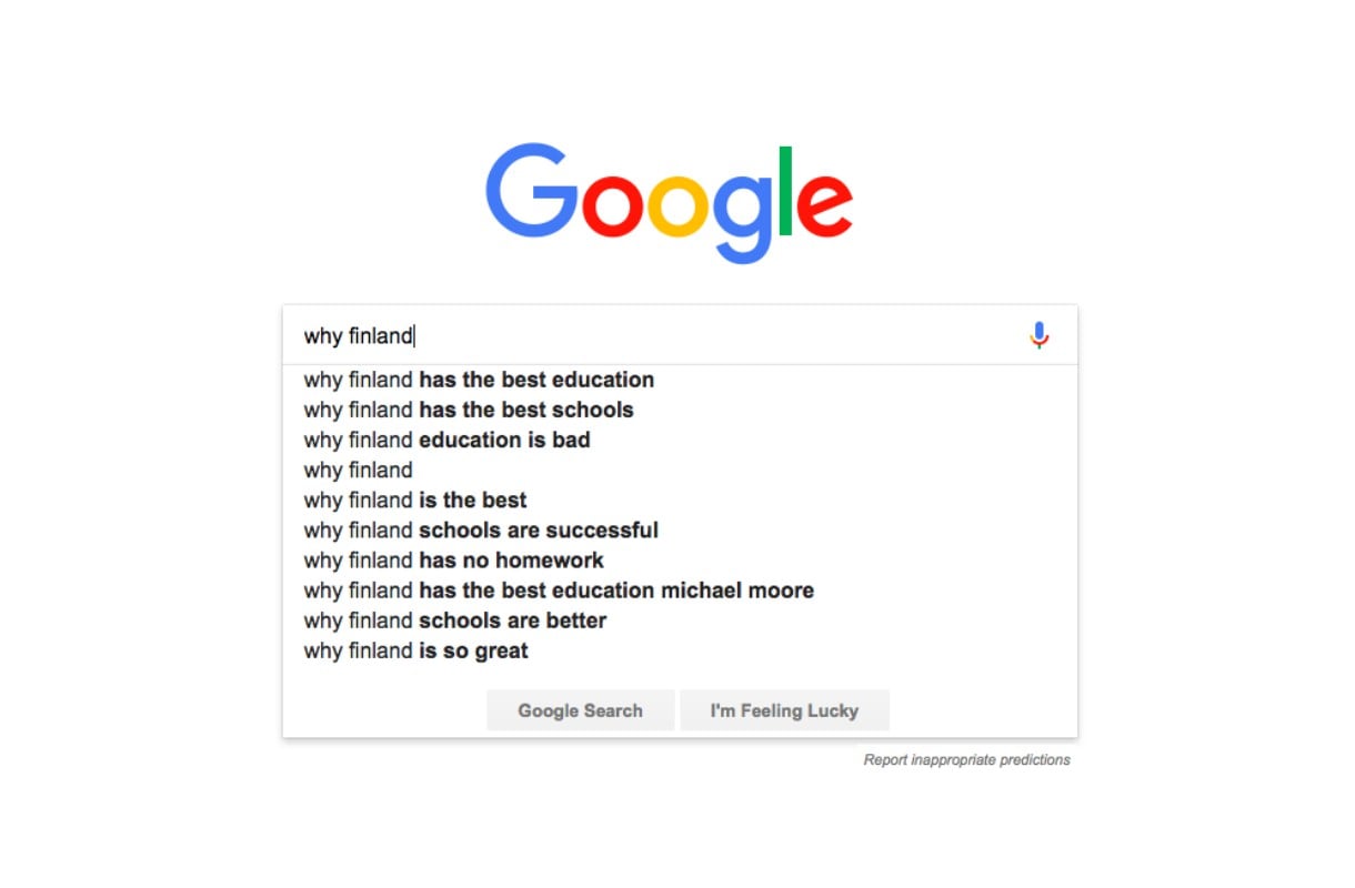 These questions are asked about Finland