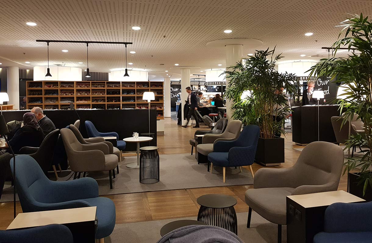 Vietä pitkäkin vaihtoaika mukavasti - tällainen on Kööpenhaminan SAS Lounge