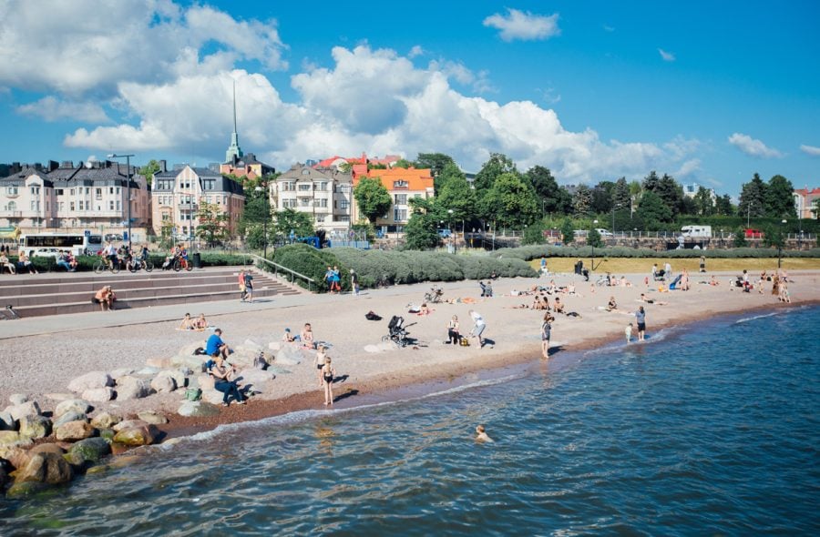 Helsingin parhaat uimarannat