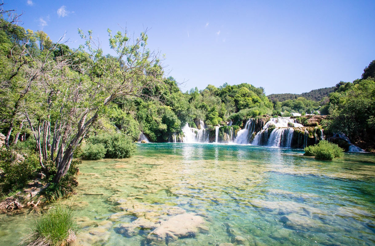 Krka on Kroatian suosituimpia kansallispuistoja