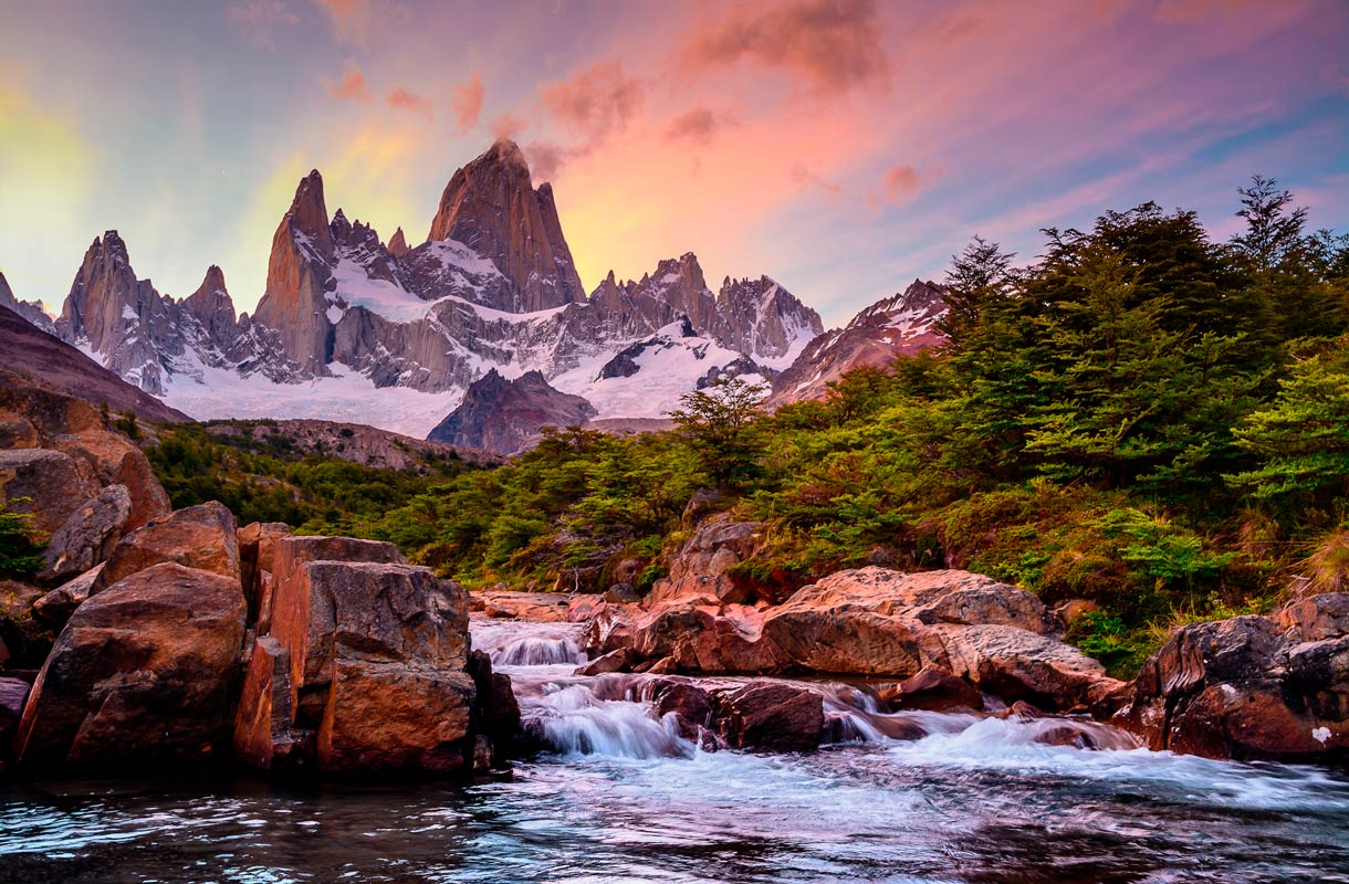 Patagonian upeimmat kohteet