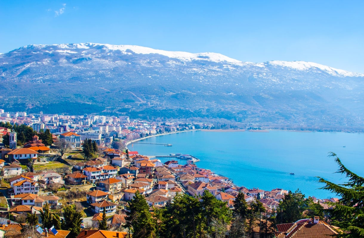 Ohrid-järvi, Makedonia