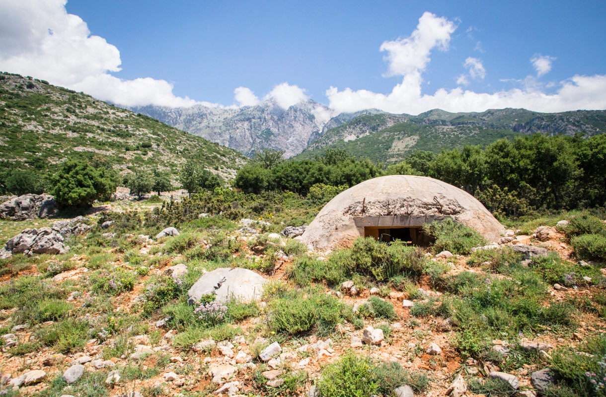 Albanian bunkkerit