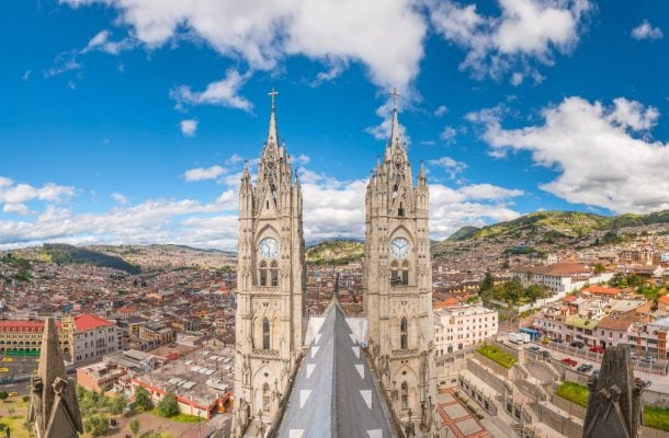 Ecuadorin monipuolisuus näkyy kaupungeissa: 4 erilaista kaupunkikohdetta
