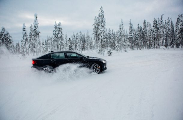 Espacio de nieve de Polestar en Rovaniemi