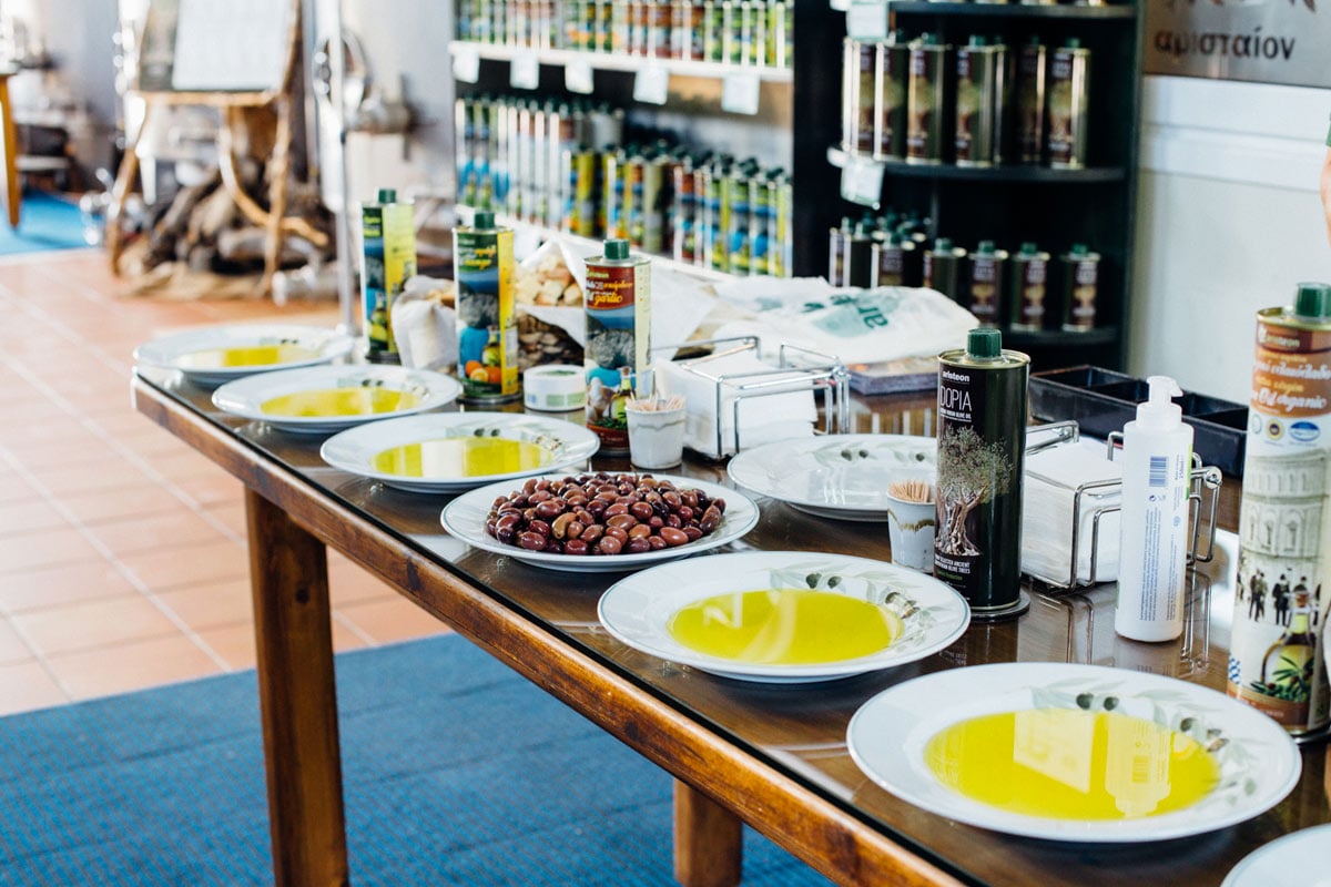 Zakynthoksen oliiviöljyt