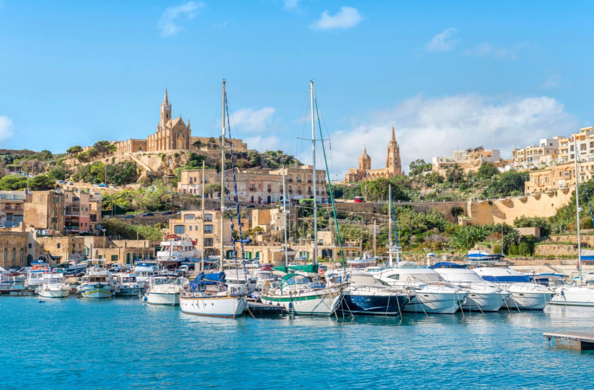 Majoitus Maltalla ja Gozolla