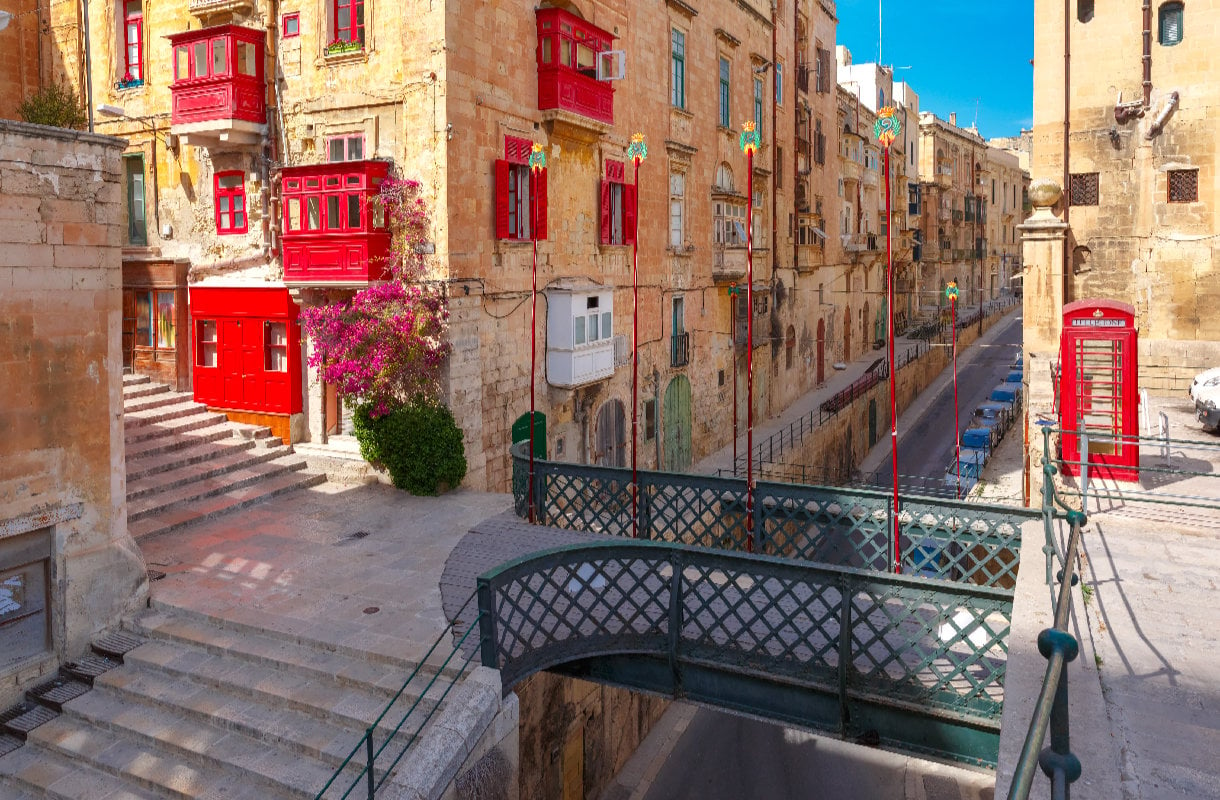 Esteettömyys ja liikkuminen Maltalla