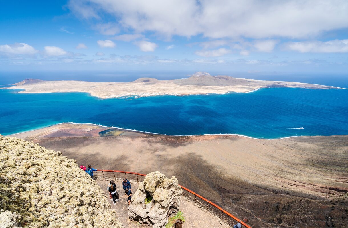 Lanzaroten maisemapaikka Mirador del Rio