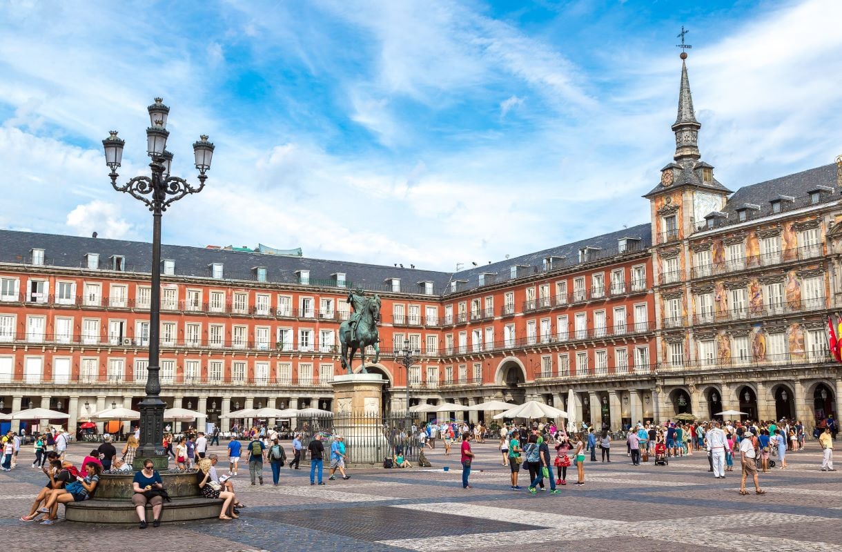 Plaza Mayor Madridissa