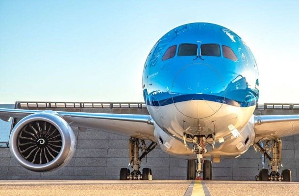 KLM:n lentokone