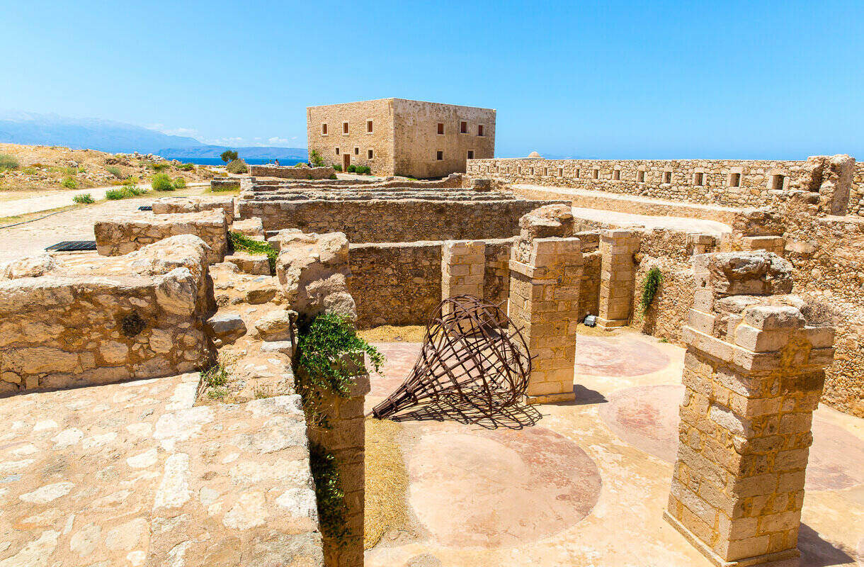 Rethymnonin linnoitus Kreetalla