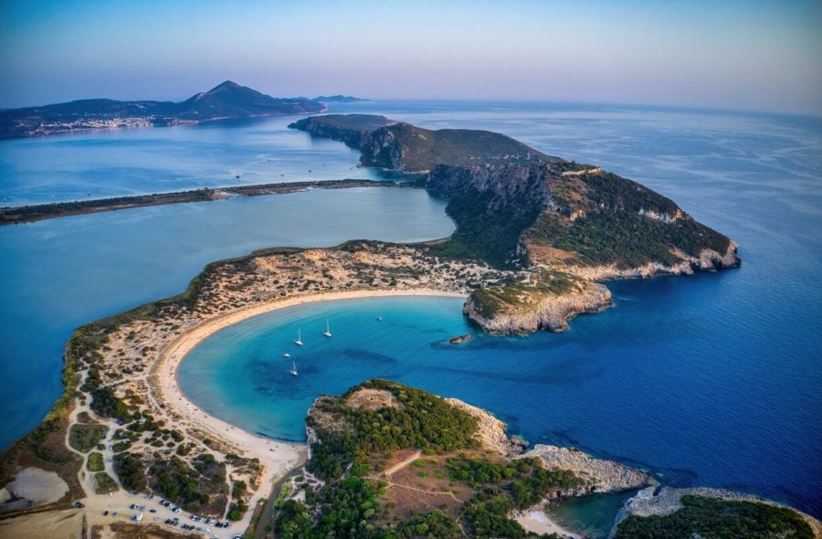 Voidokilian ranta Kreikassa