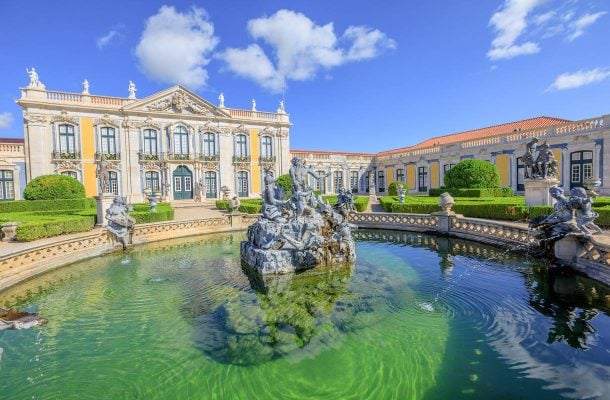 Queluzin palatsi Portugalissa