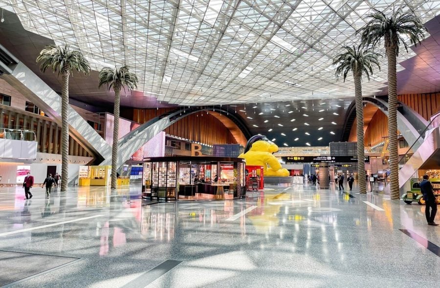 Hamadin kansainvälinen lentoasema Qatarin Dohassa