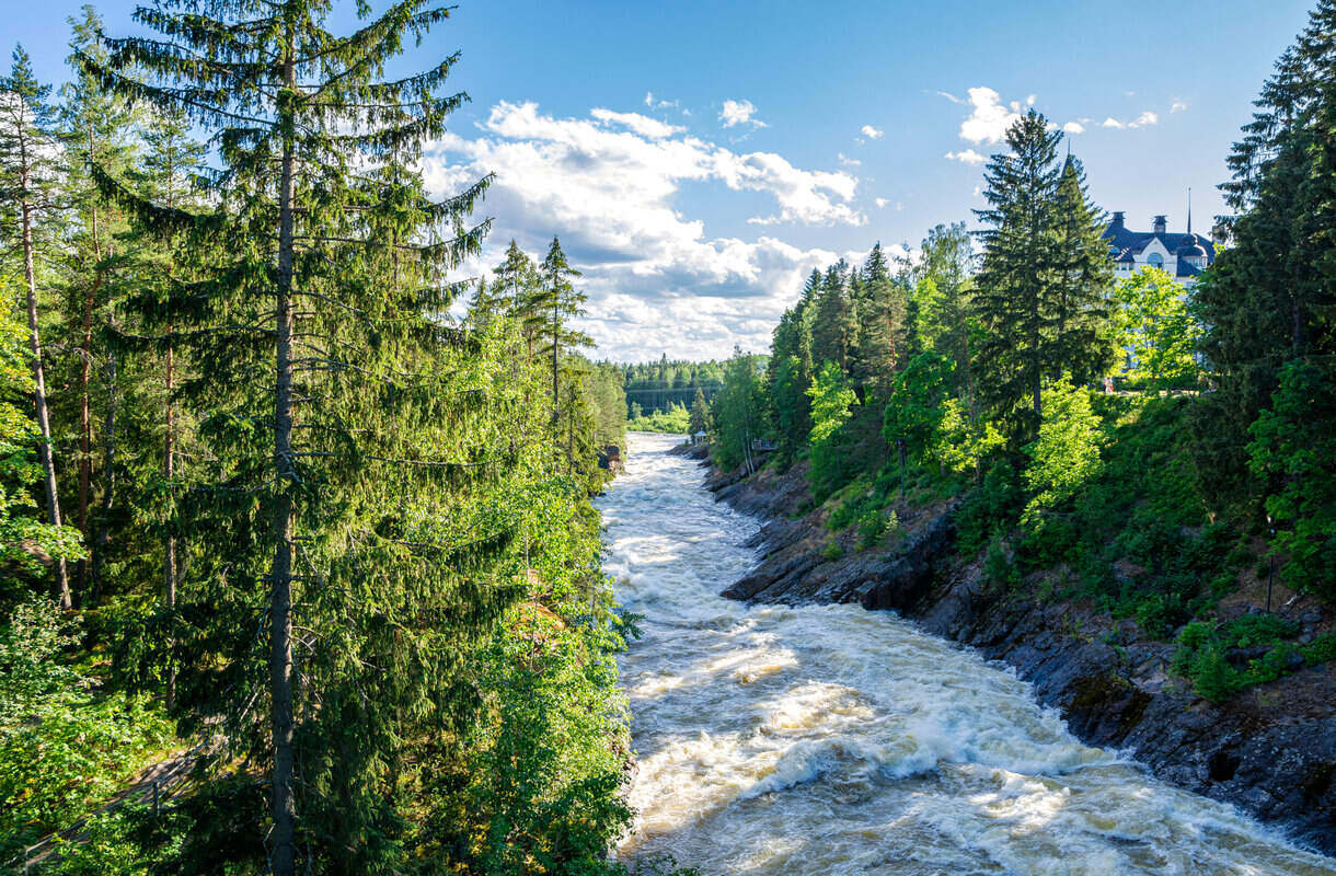 Imatrankoski is Finland's first attraction
