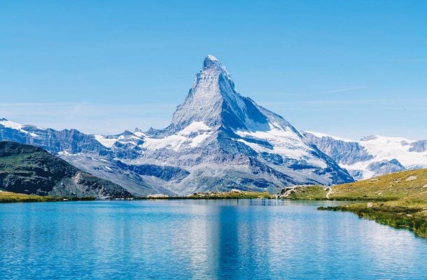 Matterhornin vuori Sveitsissä