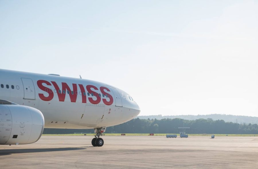 Swiss-lentokone