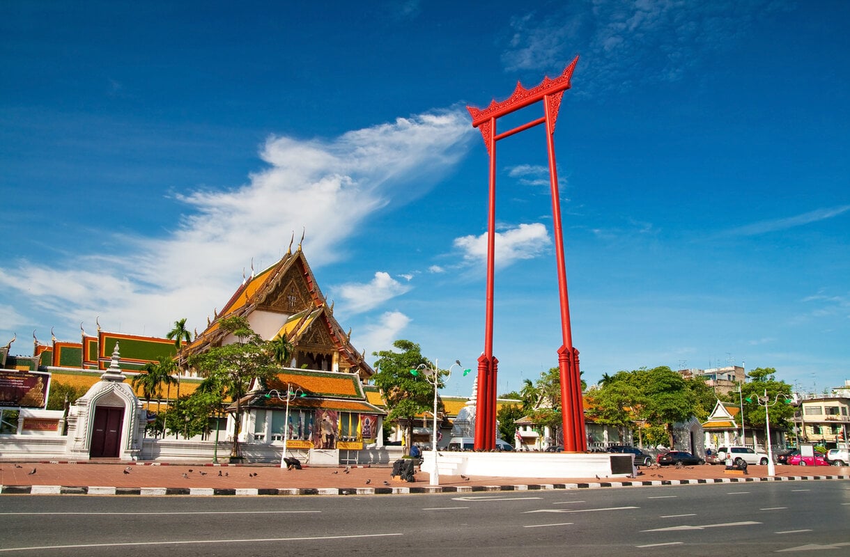 Giant Swing on Bangkokin suuri keinu